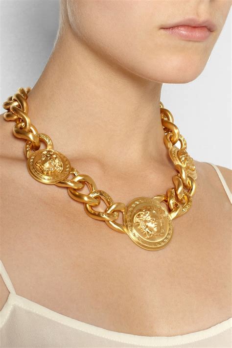 versace cahin|versace chain women.